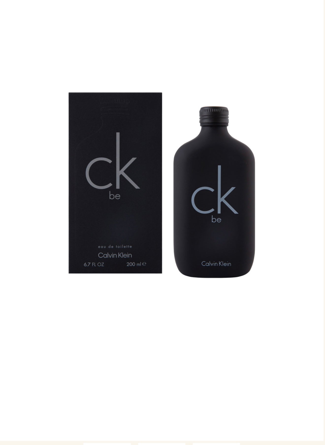 CK Be Eau de Toilette 200ml