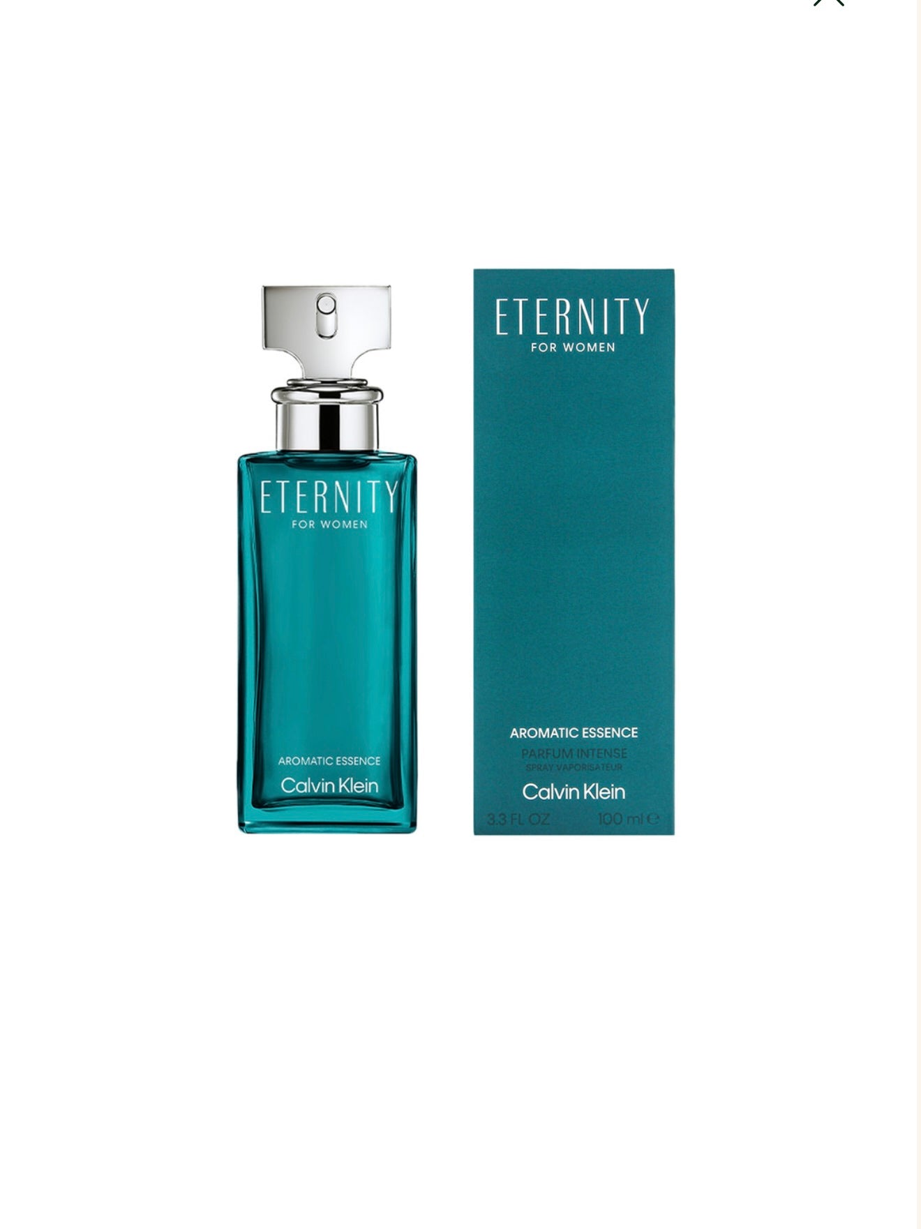 Calvin Klein Eternity Aromatic Essence For Women 100ml